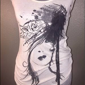Designer style 3D top NWOT